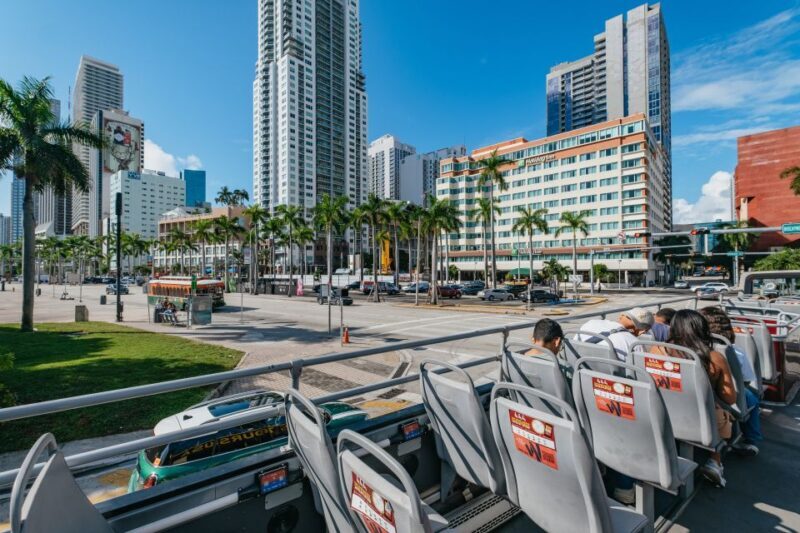 Miami: Panoramic Open-Top Bus Tour & Biscayne Bay Cruise - The Itinerary Breakdown