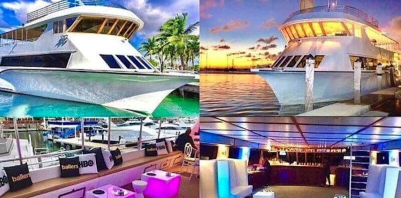 Miami: Party Yacht Cruise with Open Bar and DJ - FAQ
