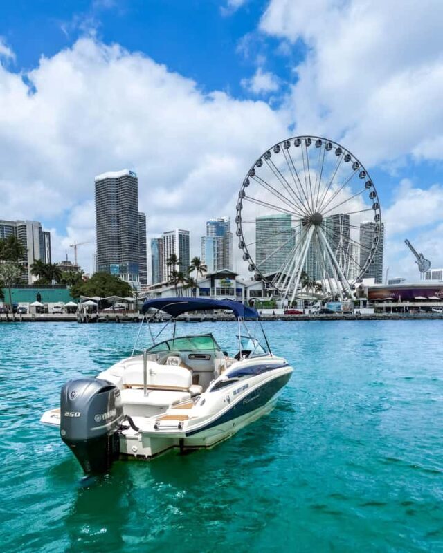 Miami: Private Boat Tour with Swimming Break - Key Points