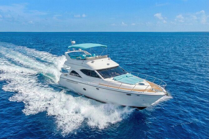 Miami Yacht Charter 50' | 2 Jet Ski Rides | Private Boat Rental - What to Expect from the Miami Yacht Charter