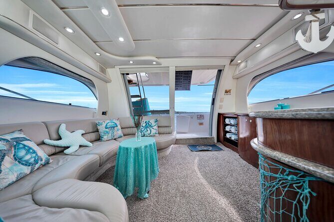 Miami Yacht Charter 50' | 2 Jet Ski Rides | Private Boat Rental - The Sum Up