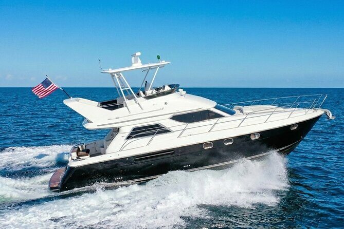 Miami Yacht Rental 58 ft + 1 Free Hr & 2 Jet Ski Rides | Boat Tour - A Dive Into the Experience