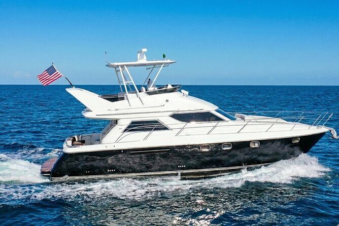 Miami Yacht Rental 58 ft + 1 Free Hr & 2 Jet Ski Rides | Boat Tour - The Itinerary in Detail