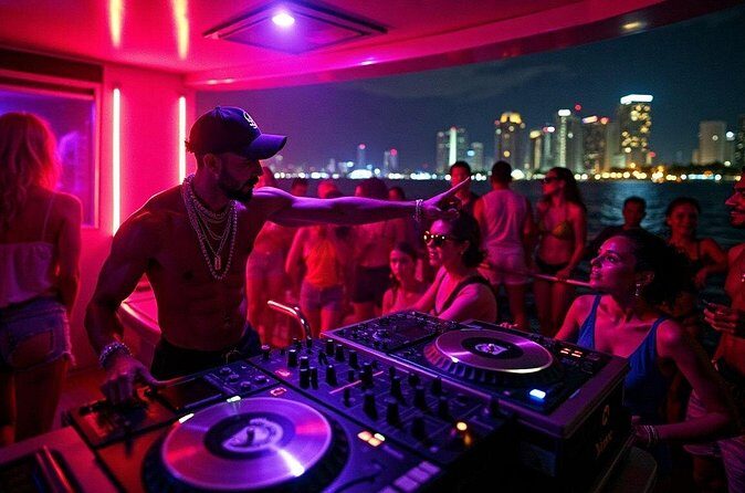 Miami's Top Yacht Party: Neon Nights with 3 Hr Open Bar Cruise - FAQ