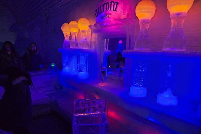 Midnight Sun Magic Chena Hot Springs Soak and Ice Museum Tour - Dining and Optional Extras