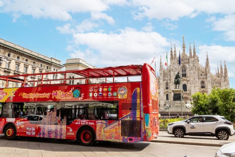 Milan: City Sightseeing Hop-On Hop-Off Bus with Audio Guide - An Overview of the Experience