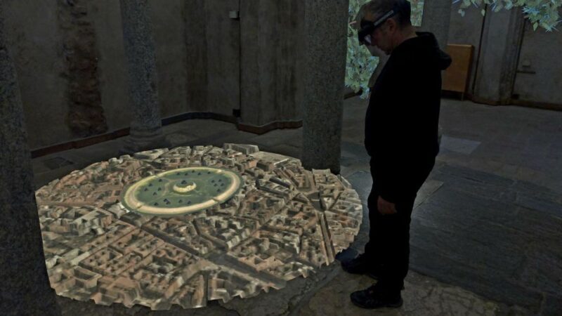 Milan | In the Crypt of time, holographic tour - Key Points