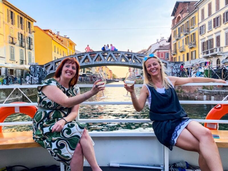 Milan: Navigli District Canal Boat Tour with Aperitivo - Authentic Feedback from Travelers