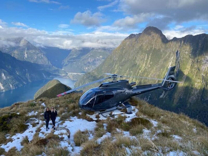 Milford Sound Panoramic Helicopter Tour | 50-Min Experience - Key Points