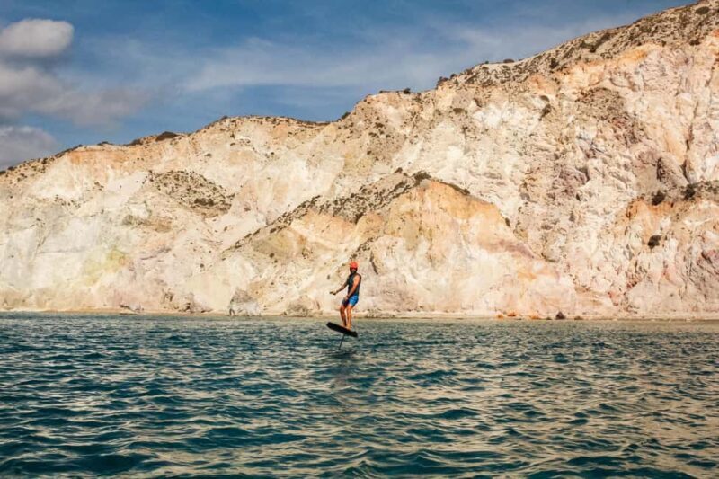 Milos: E-Foil Experience with Instructor - Practical Tips for Your E-Foil Session