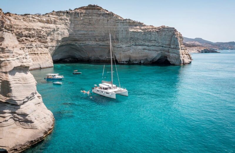 Milos: Full-Day Premium Catamaran Cruise Kleftiko & Polyegos - An In-Depth Look at the Milos Premium Catamaran Cruise