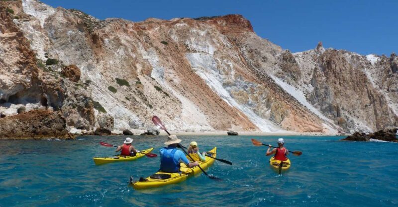 Milos: Guided Kayaking Trip with Snorkelling & Lunch - Discover Milos from the Water: A Guided Kayaking and Snorkelling Adventure