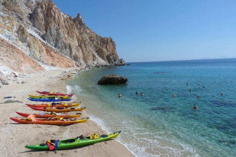 Milos: Guided Kayaking Trip with Snorkelling & Lunch - The Sum Up