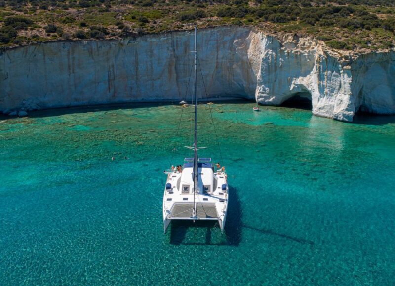 Milos: Half-Day Morning Catamaran Cruise to Kleftiko - A Deep Dive into the Experience