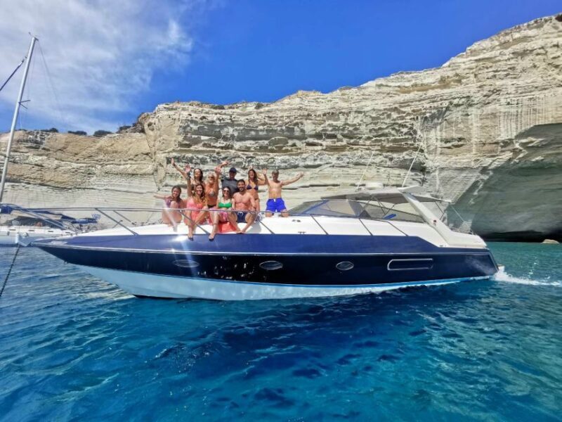 Milos: Private Motor yacht cruise to Kleftiko - Sykia - The Allure of Private Yacht Cruises in Milos