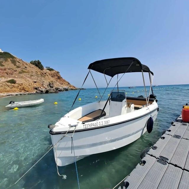Milos: Rent a boat with or without Skipper - The Sum Up
