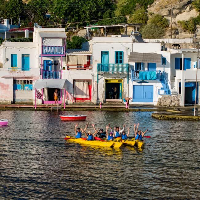 Milos: Semi Private Sunset Kayak Tour to Klima - Key Points