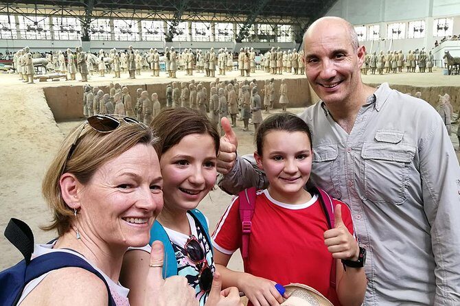 Mini Group Xian Day Tour to Terracotta Army, City Wall, Pagoda and Muslim Bazaar - Visiting the Terracotta Army