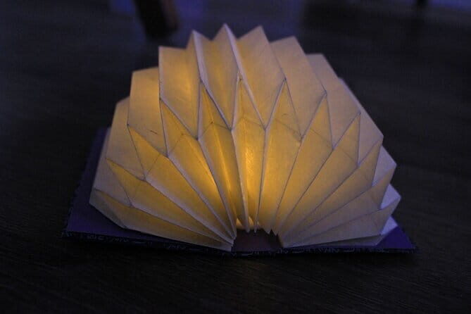Mini Origami Lamp and Mizuhiki knot Belt Workshop in Ueno - What to Expect at the Ueno Origami and Mizuhiki Workshop
