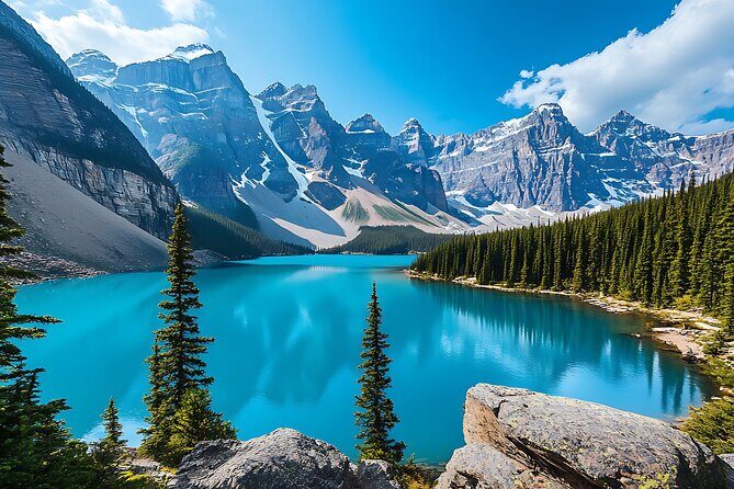 Minibus Tour at Calgary Lakes and Canyon - Key Points