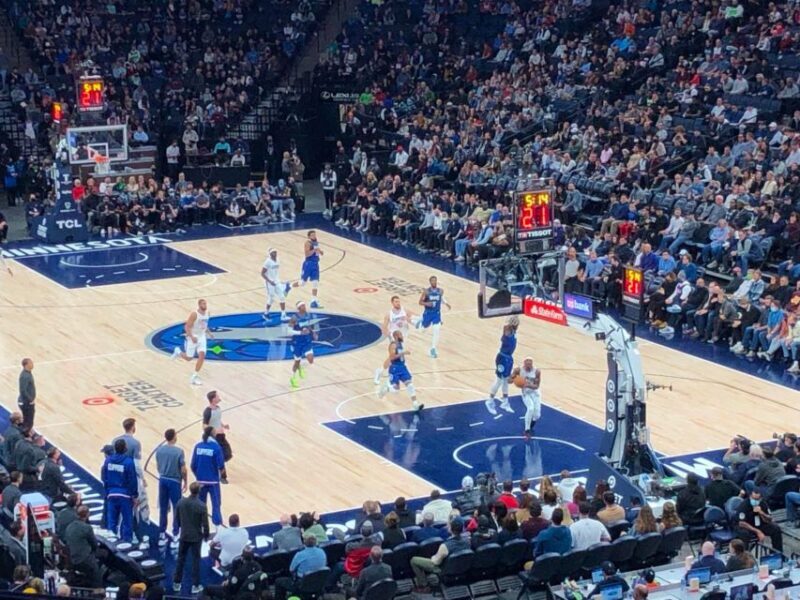 Minneapolis: Minnesota Timberwolves Basketball Game Ticket - Seating and Viewing Experience