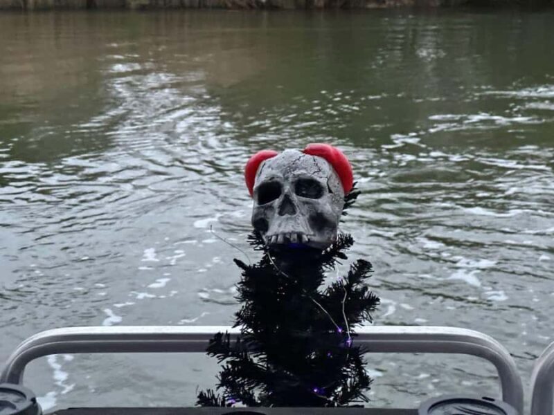 Mississippi: Creepy Christmas Cruise and Haunted Trail - The Creepy Camp and Bonfire