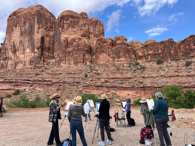 Moab: 5-Day Plein Air Watercolor Workshop with Carol Newsom - Key Points