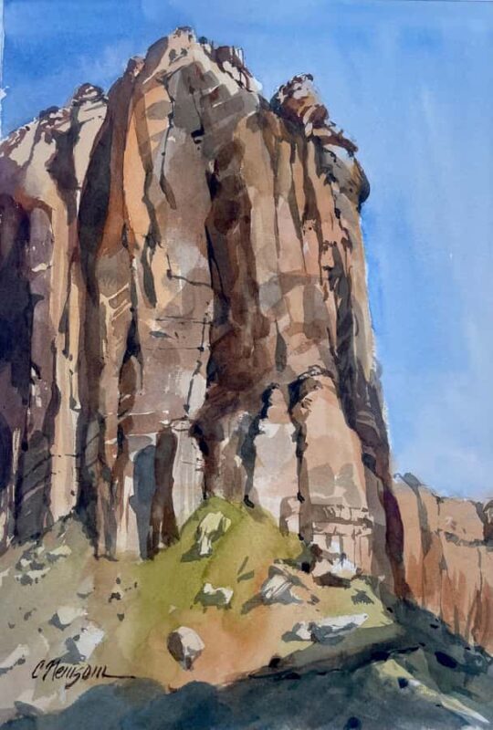 Moab: 5-Day Plein Air Watercolor Workshop with Carol Newsom - How This Workshop Stands Out