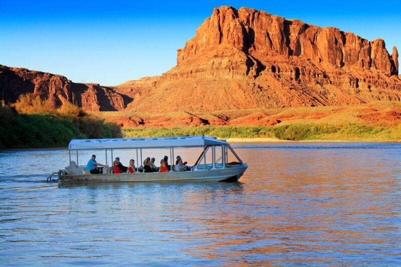 Moab: Colorado River Sunset Boat Tour with Optional Dinner - Key Points