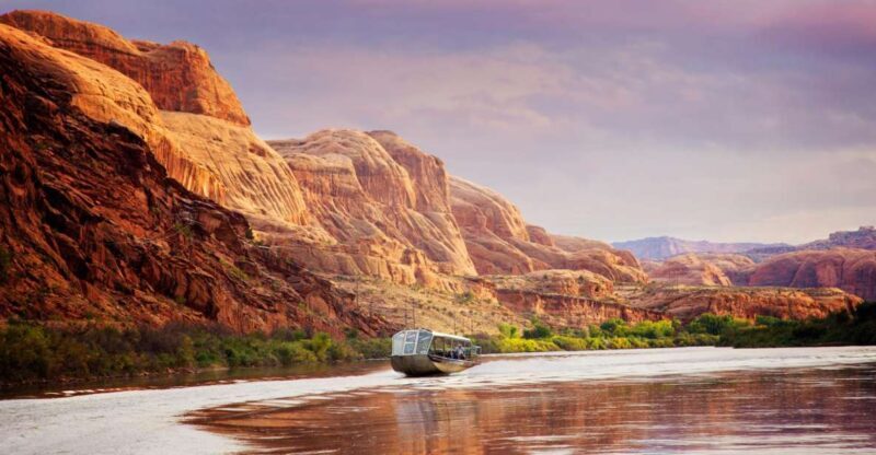 Moab: Colorado River Sunset Boat Tour with Optional Dinner - The Sum Up