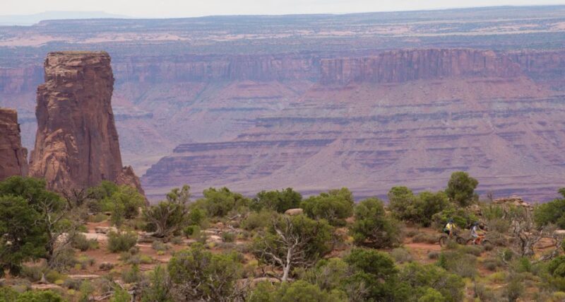 Moab: Dead Horse Point Singletrack Mountain Biking Tour - The Itinerary in Detail