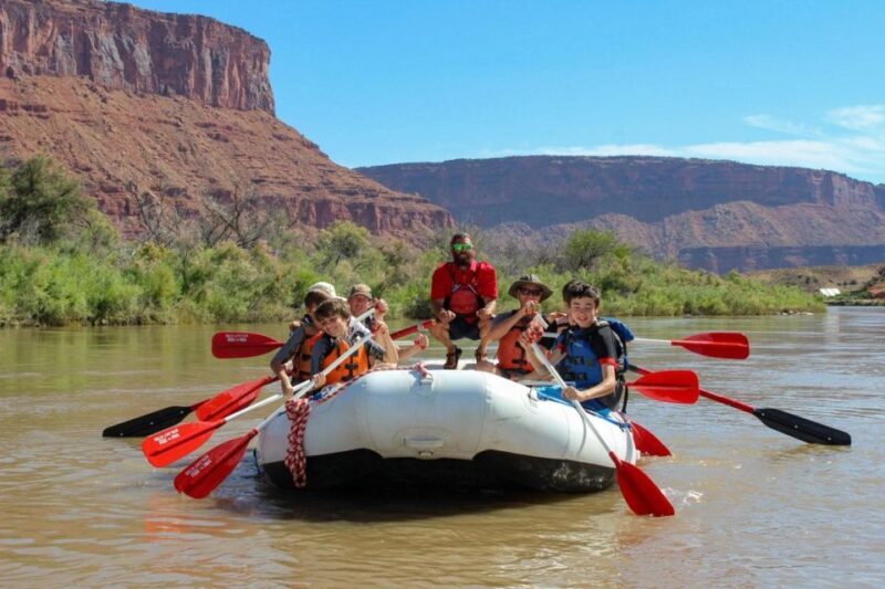 Moab Full Day Rafting Trip with Lunch  Colorado River - Moab Full Day Rafting Trip with Lunch on the Colorado River