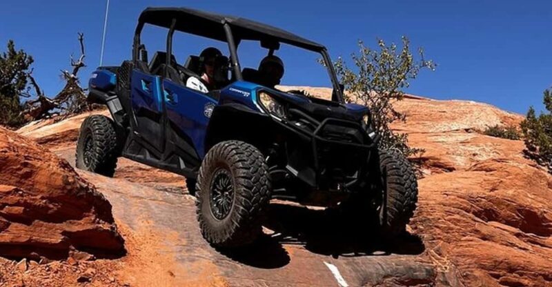 Moab: U-Drive UTV Sunset Guided Adventure on Hell's Revenge - Key Points