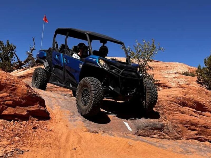 Moabs #1 Rated Guided U-Drive Hells Revenge Off-Road Tour - Key Points