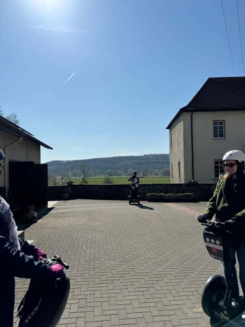 Moated castles, distillery, and the Muttental valley  Segway tour of Kemnade - The Itinerary in Detail