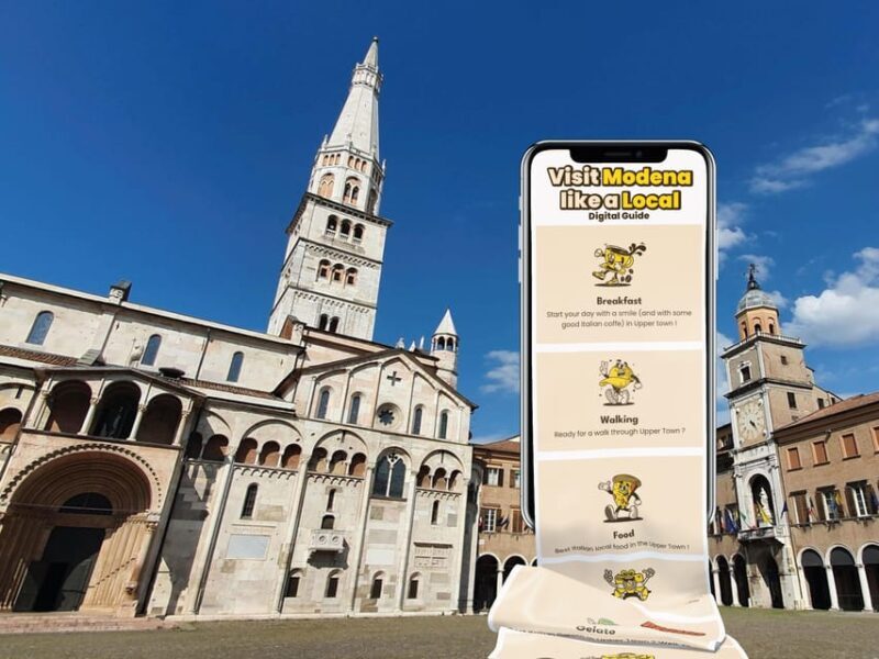 Modena: Digital guide made with a Local for your tour - What is the Digital Guide Experience Like?