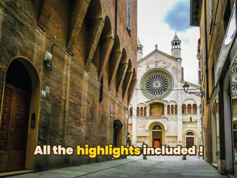 Modena: Digital guide made with a Local for your tour - What You’ll See and Experience