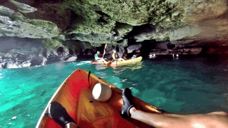 Mogán: Guided Kayak to Caves and Snorkeling Tour - Key Points