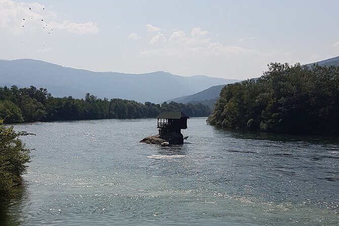 Mokra Gora toure with a argan 8 train ride - Lunch at the Drina River House