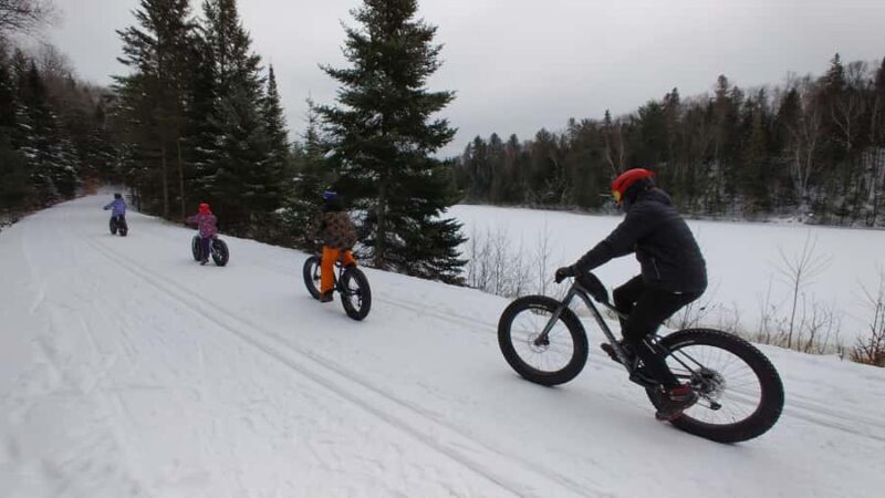 Mont-Tremblant: Fatbike Rental with Helmet and Map - Key Points