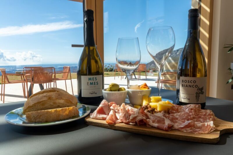 Monte Baldo: Organic Mountain Wines Tour and Tasting - The Food and Pairings