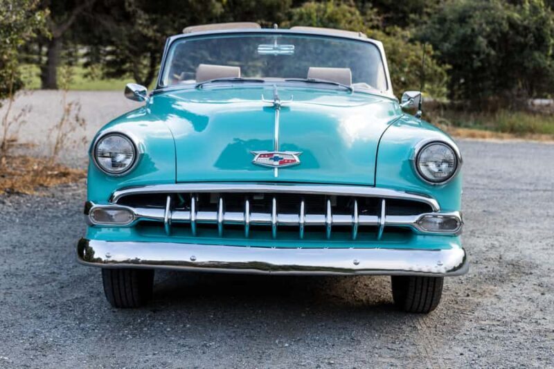 Monterey & Big Sur: 1954 Chevy Bel Air Convertible Rental - A Classic Drive with Modern Comfort and Reliable Support