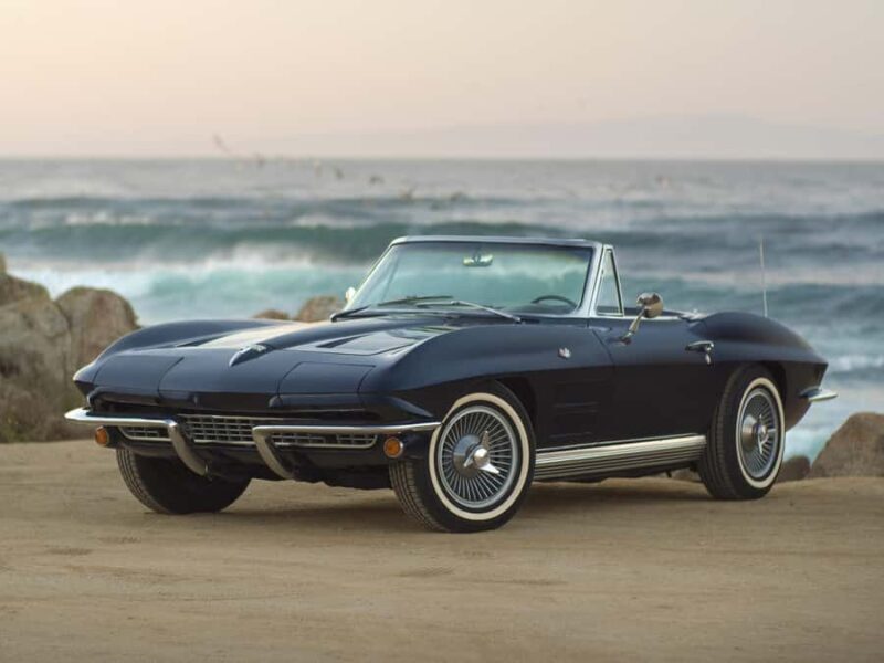 Monterey & Big Sur: '64 Corvette Stingray Convertible Rental - The Charm of Driving a 1964 Corvette Stingray