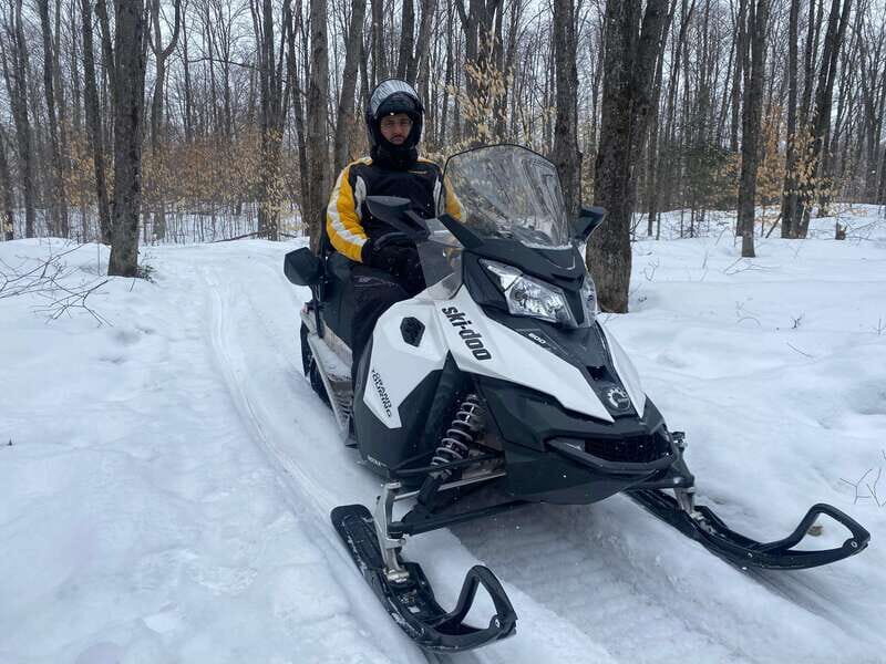 Montreal: Canadian Forest Guided Tour by Snowmobile - Key Points