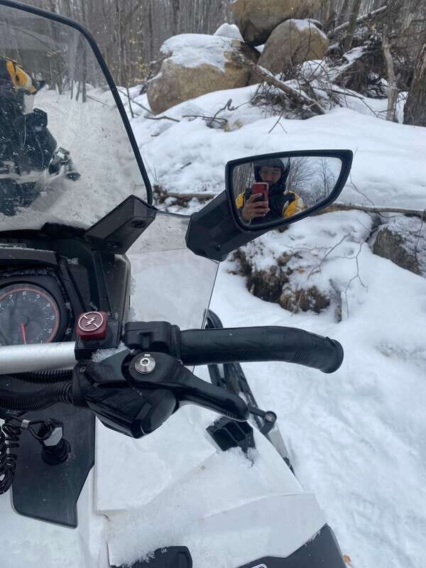 Montreal: Canadian Forest Guided Tour by Snowmobile - An Authentic Canadian Snowmobile Adventure