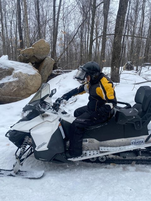 Montreal: Canadian Forest Guided Tour by Snowmobile - Duration and Flexibility