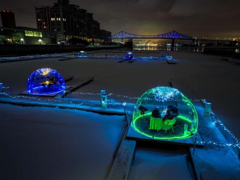 Montreal: Dome Dinning in Old Port of Montreal - Key Points