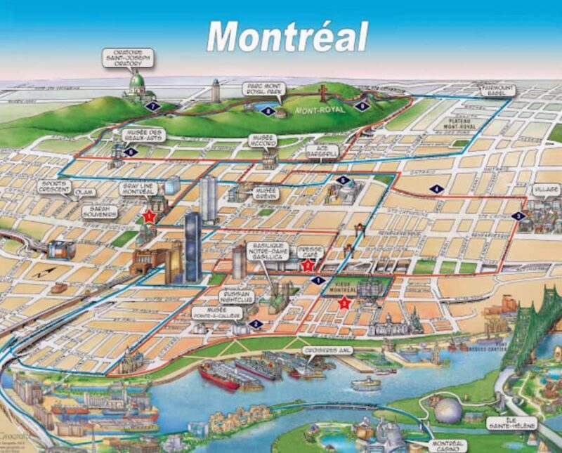 Montreal: Double-Decker Guided Bus Tour at Night - Key Points