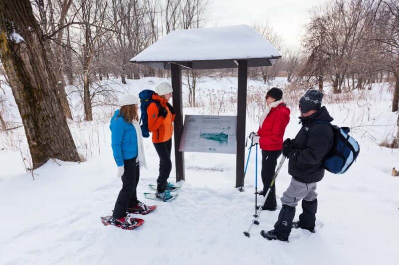 Montreal: Îles-de-Boucherville Entry Ticket and Snowshoeing - Key Points