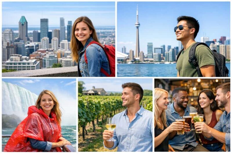 Montreal: Singles Tour to Toronto and Niagara Falls - Key Points